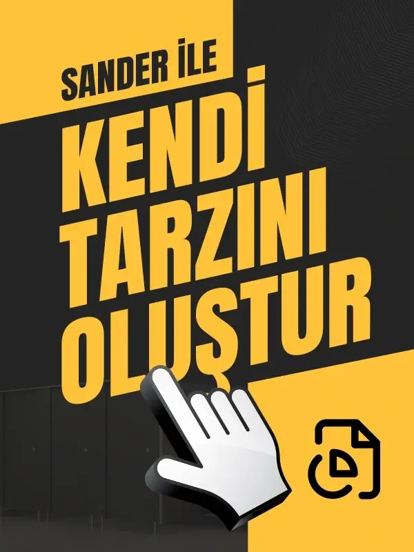 SANDER KENDİ TARZINI OLUŞTUR