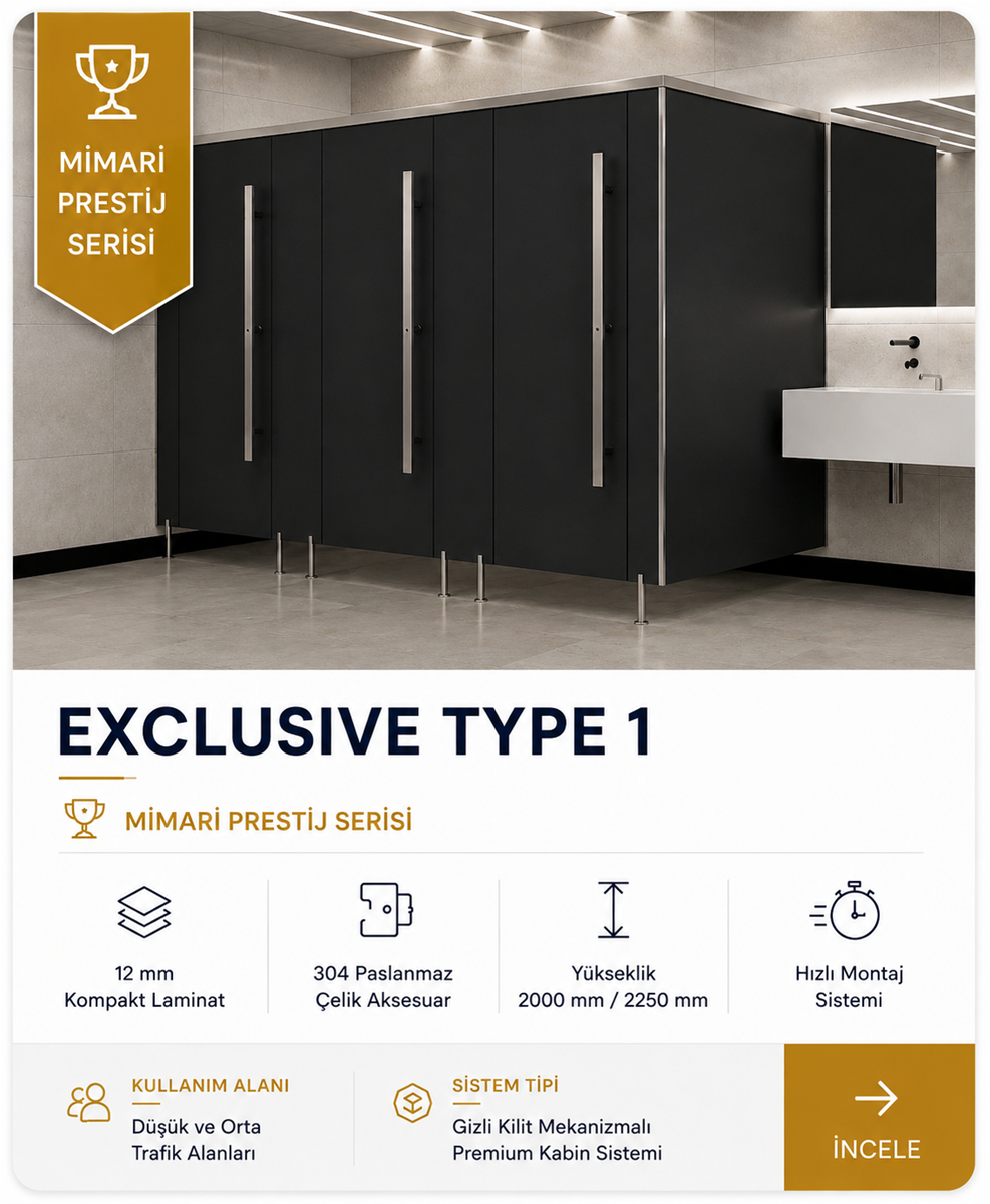 WC CUBICLE EXCLUSIVE TYPE 1
