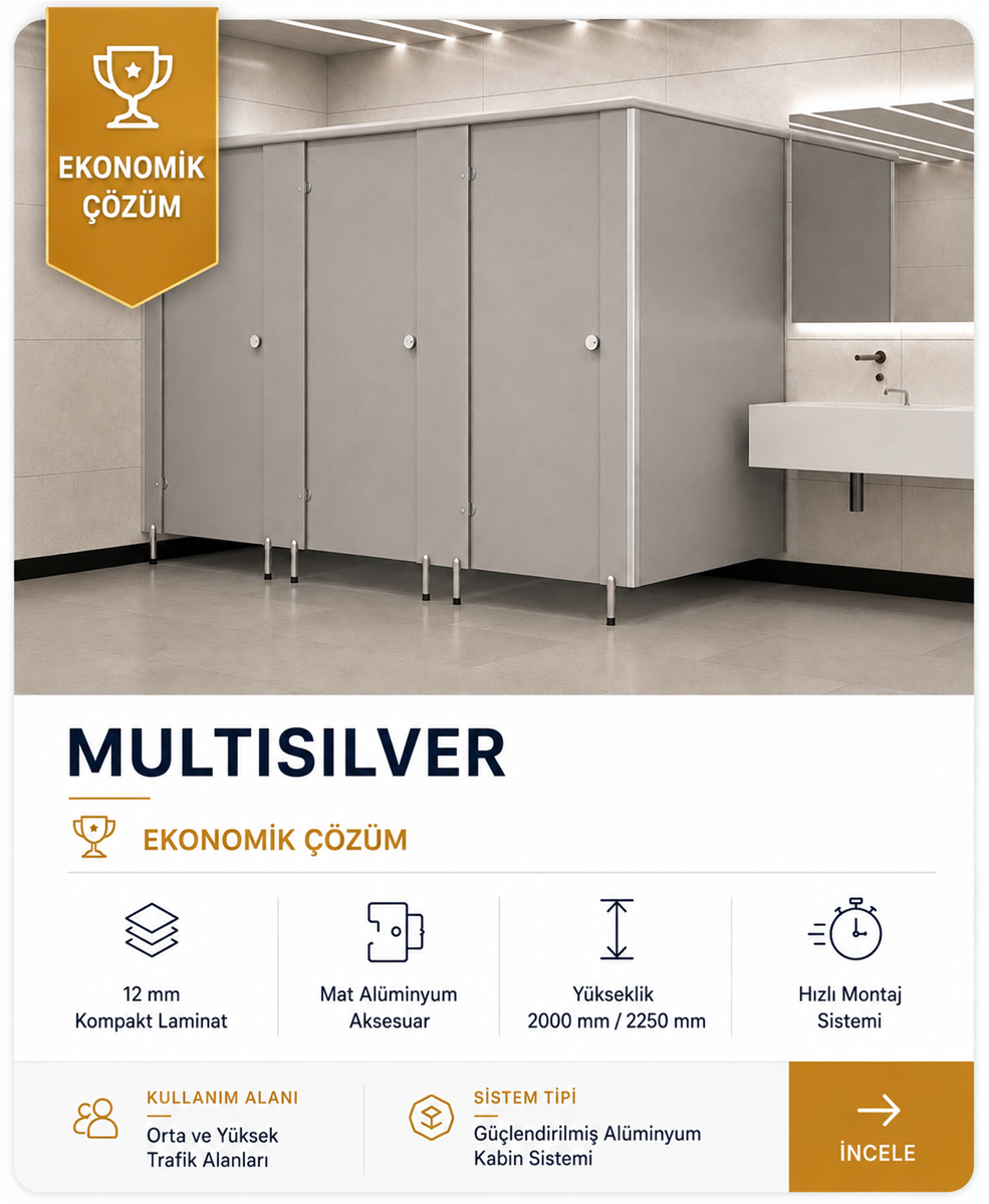 WC KABİN MULTISILVER