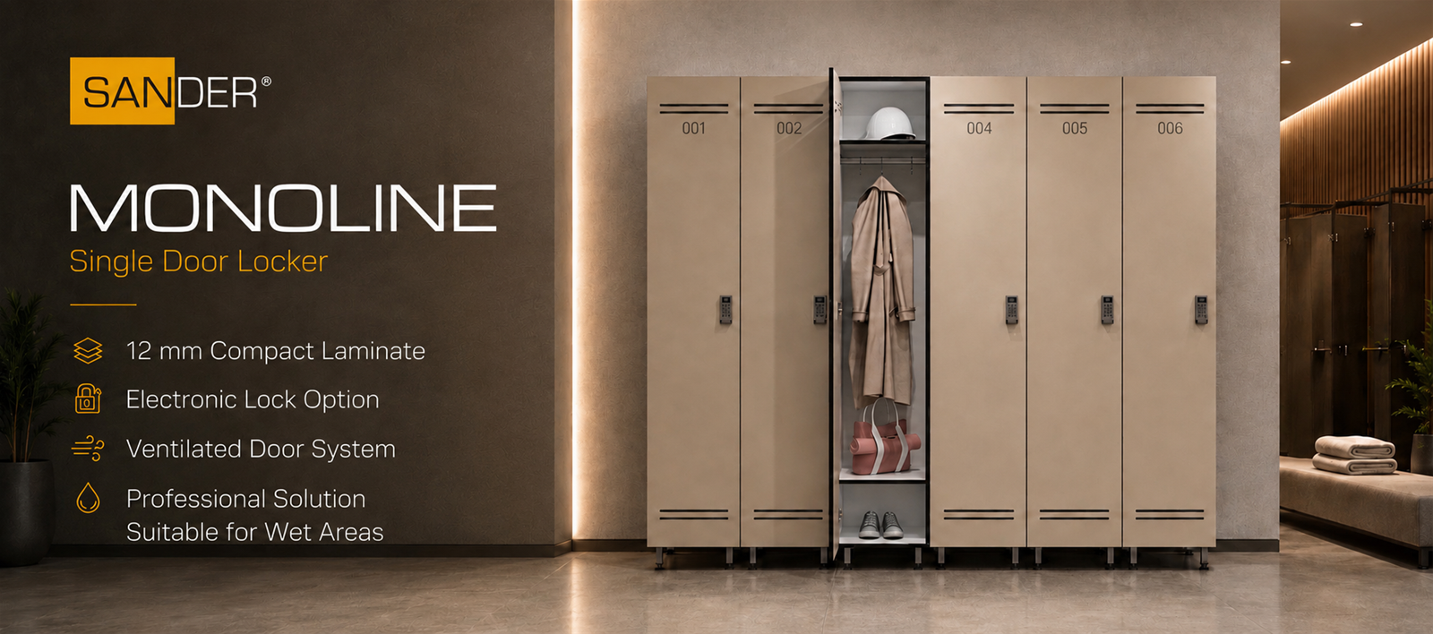 SINGLE DOOR LOCKER