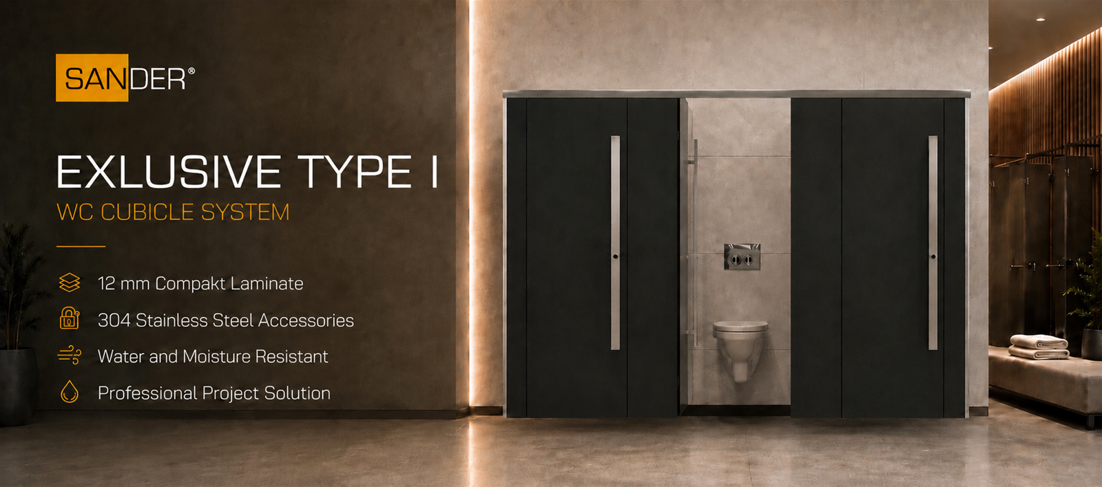  WC CUBICLE EXCLUSIVE TYPE 1