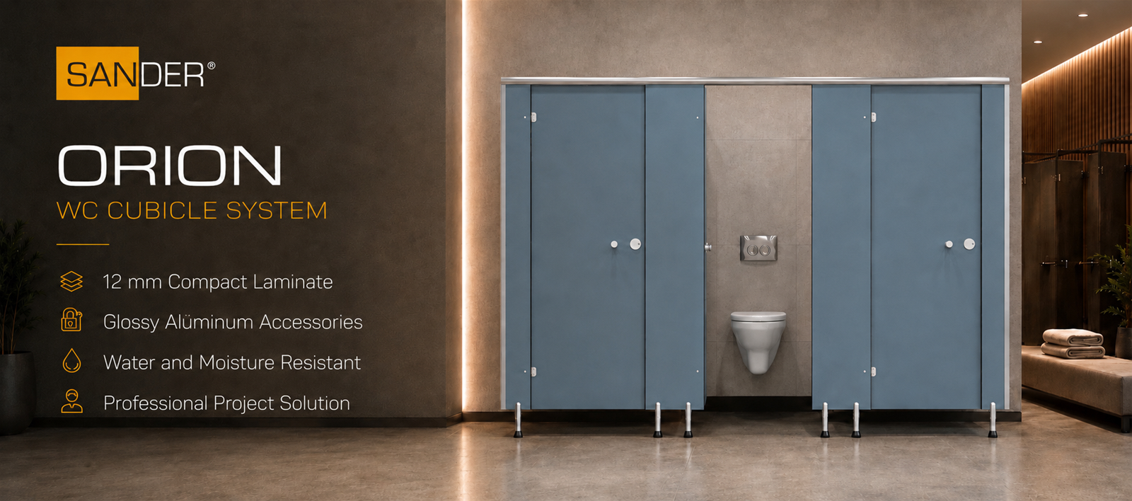 WC CUBICLE ORION LINE