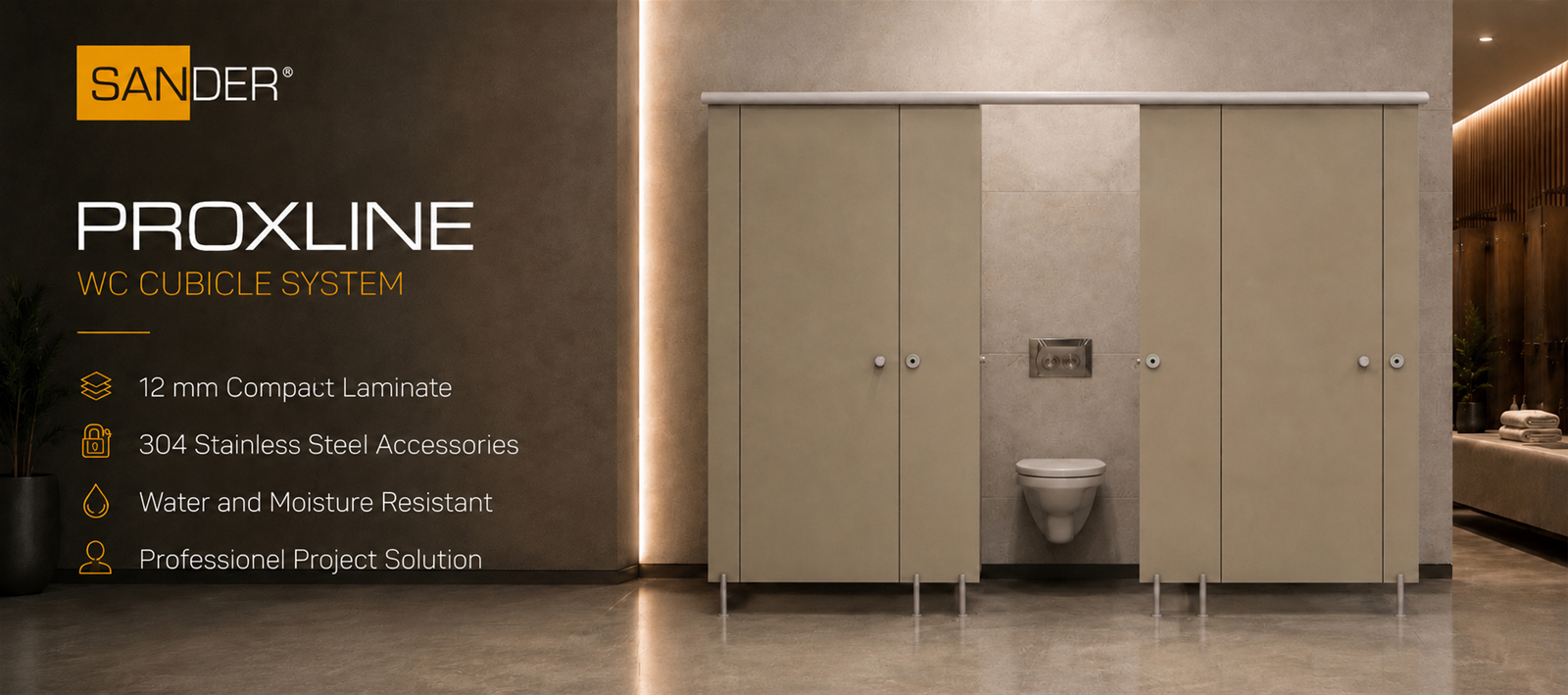 WC CUBICLE PROXLINE