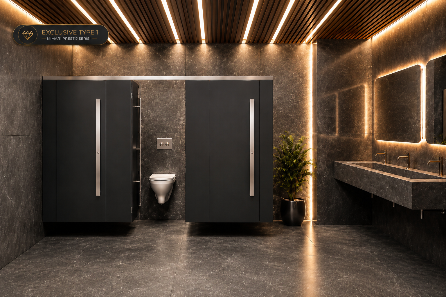 WC CUBICLE EXCLUSIVE TYPE 1