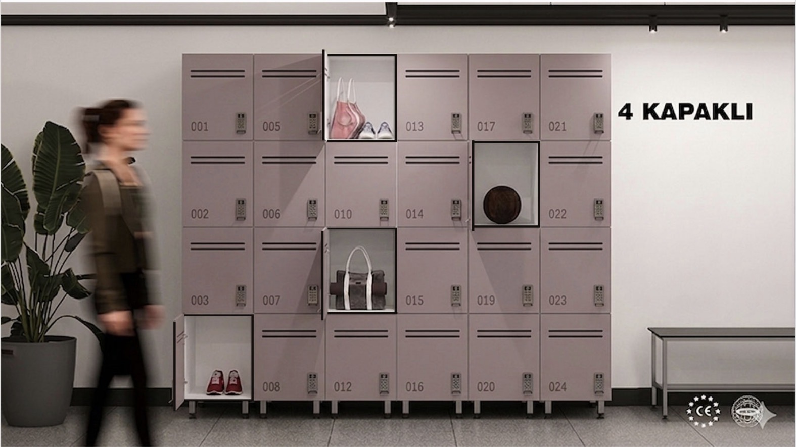 4-DOOR LOCKER