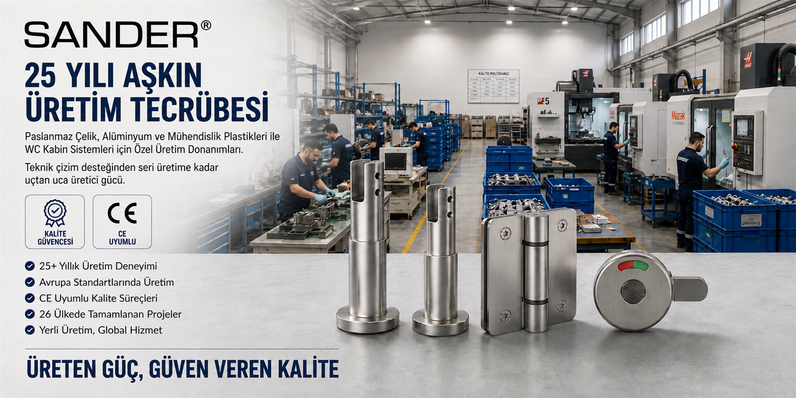 Kullanışlı tarz kabinler