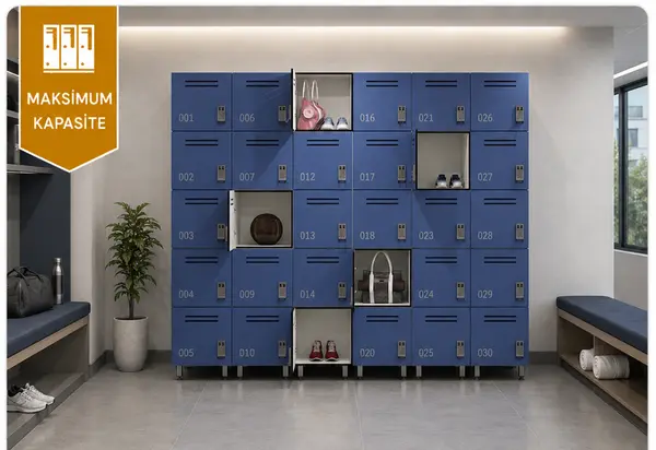 5 Kapaklı Dolap
