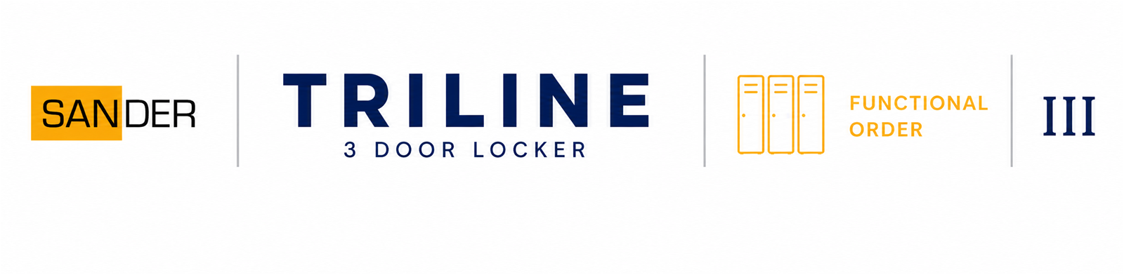 3-DOOR LOCKER